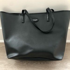 Coach black tote. Price nonnegotiable.